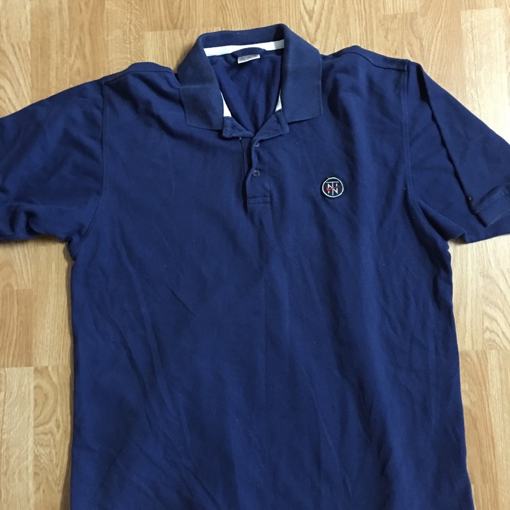 Nikki Blue Short Sleeve Polo Shirt